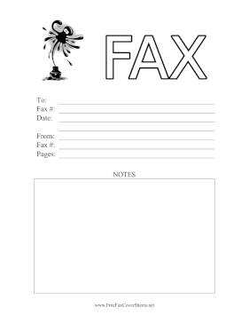 Inkwell Fax Cover Sheet