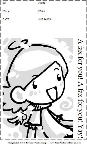 Cartoon #28 Fax Cover Sheet