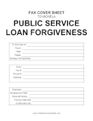 Public Service Loan Forgiveness