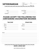 Vet Vaccination