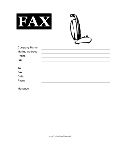 Carpet Cleaning Fax Cover Sheet