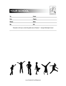 School Fax Cover Sheet