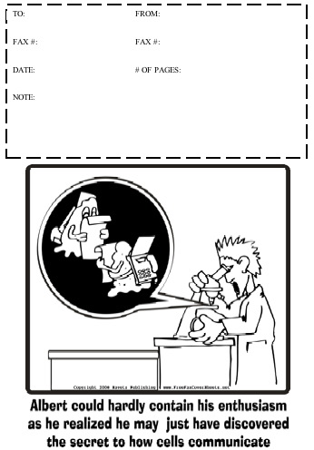 Cartoon #11 Fax Cover Sheet