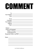 Comment