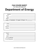 Department Of Energy