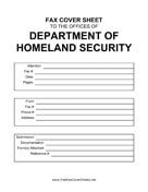 Department Of Homeland Security