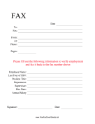 Employment Verification
