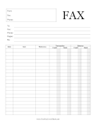 Fax With Ledger