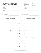 Join Five Game