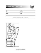 Library fax cover sheet