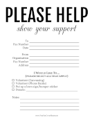 Please Help Political