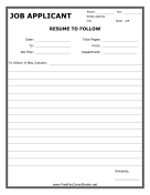 Resume