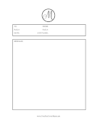 Small Monogram M