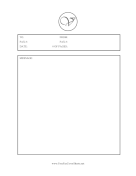 Small Monogram V