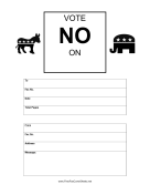 Vote No